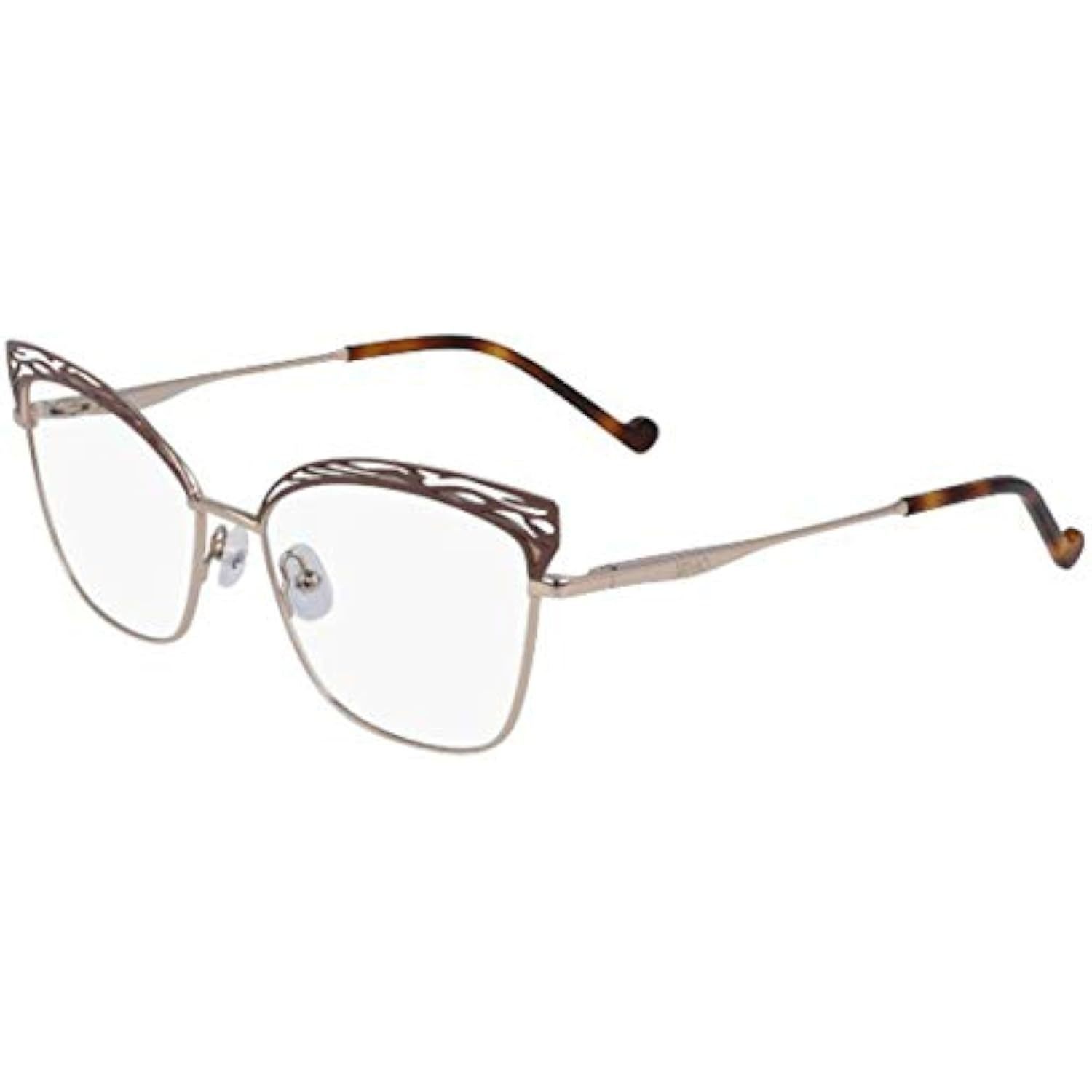 New Liu Jo Lj 2150 714 Gold & Mauve Eyeglasses 54mm With Lj Case